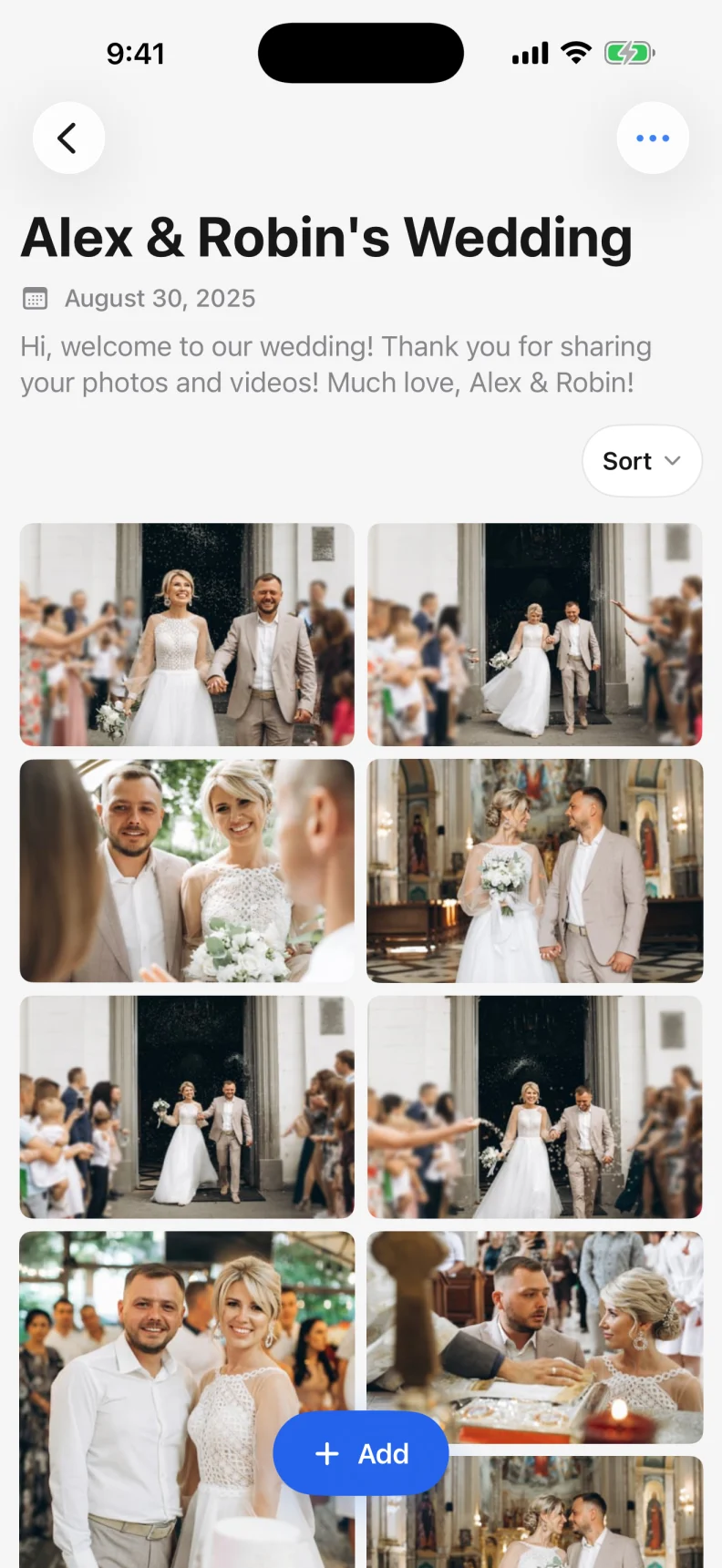 GuestSnap event gallery